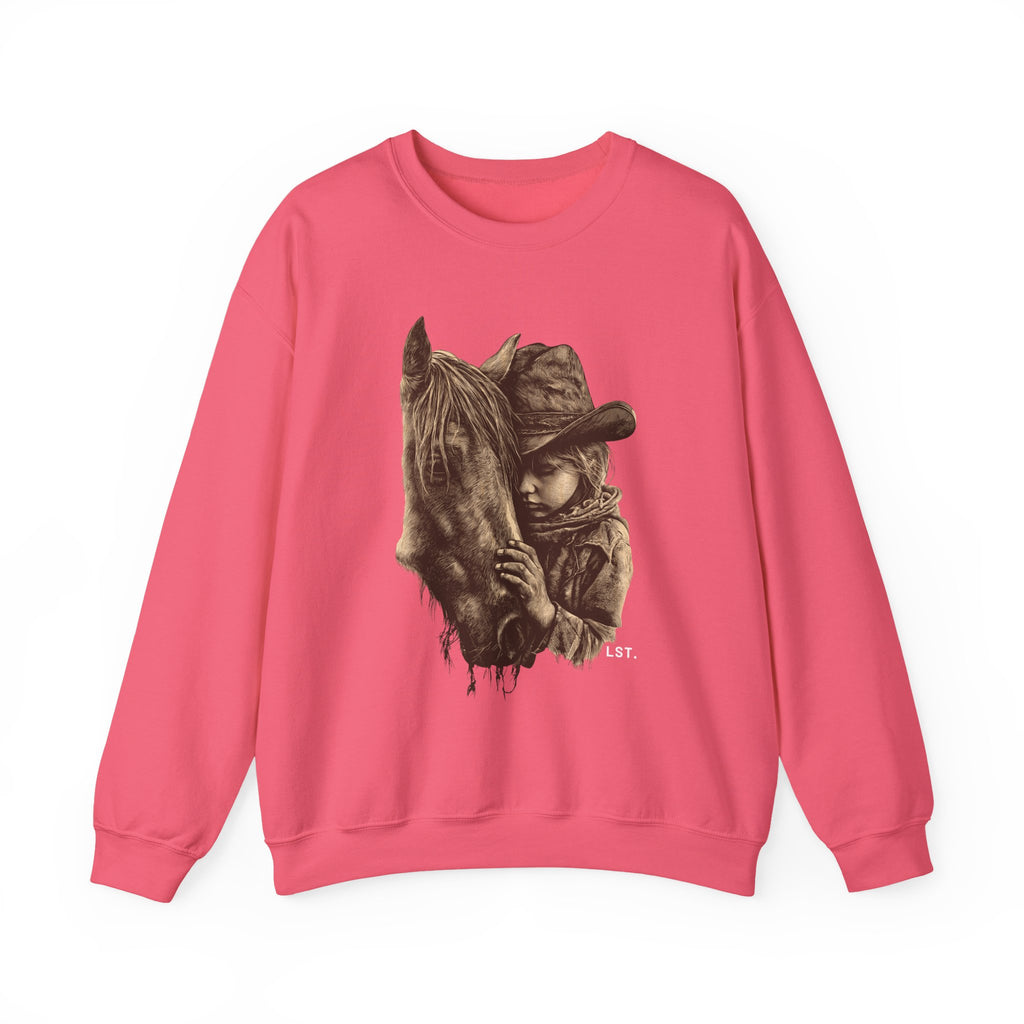 The Daughter and her Horsey - Sweatshirt - The Heart Line Collection