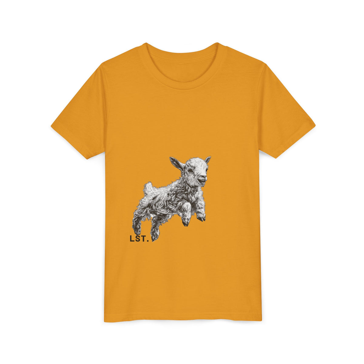 Kids Lamb Graphic Tee - Youth T-Shirt