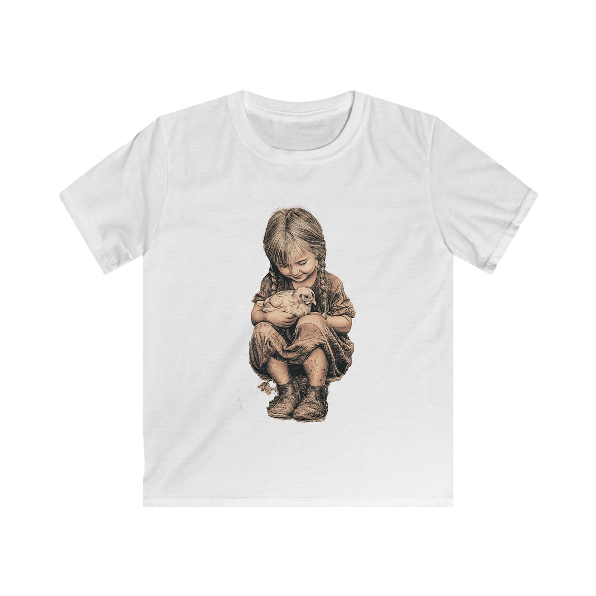 Princess Chickadee - Kids Tee - The Heart Line Collection