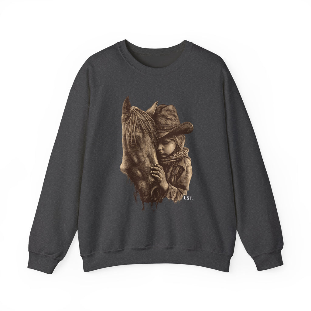 The Daughter and her Horsey - Sweatshirt - The Heart Line Collection