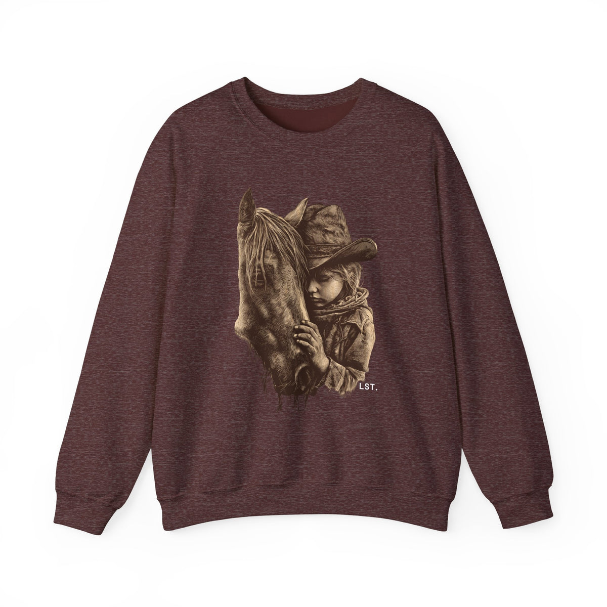 The Daughter and her Horsey - Sweatshirt - The Heart Line Collection