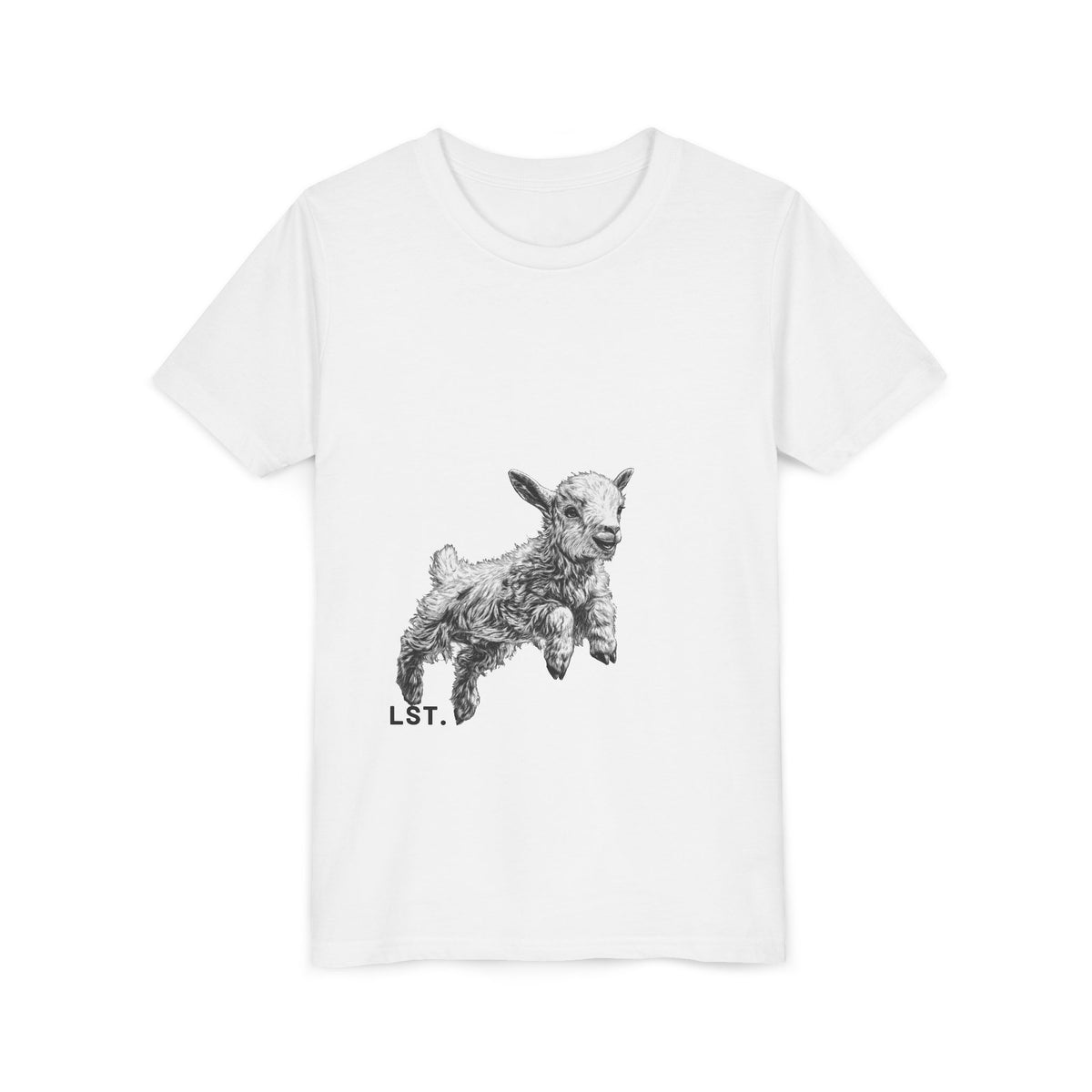 Kids Lamb Graphic Tee - Youth T-Shirt