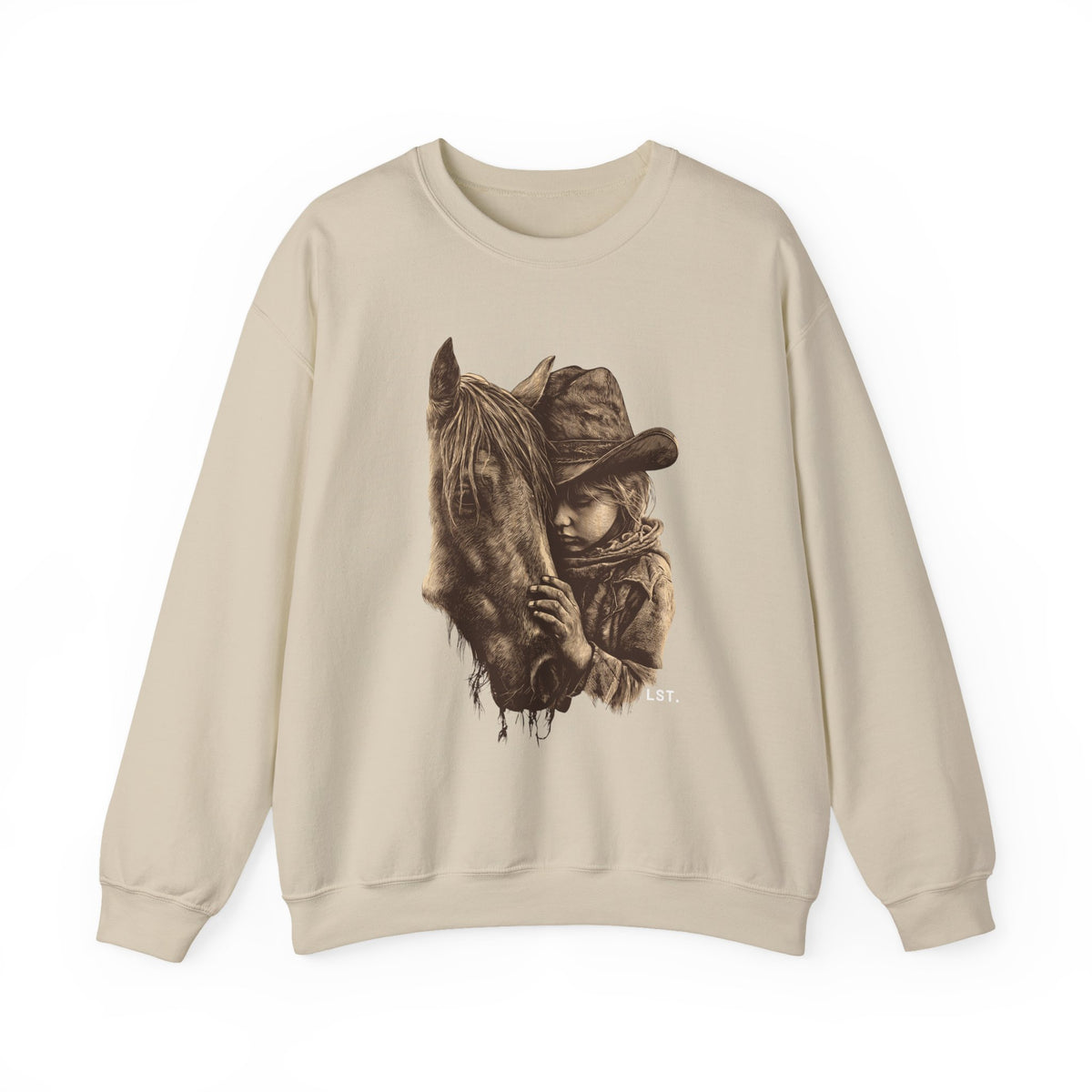 The Daughter and her Horsey - Sweatshirt - The Heart Line Collection
