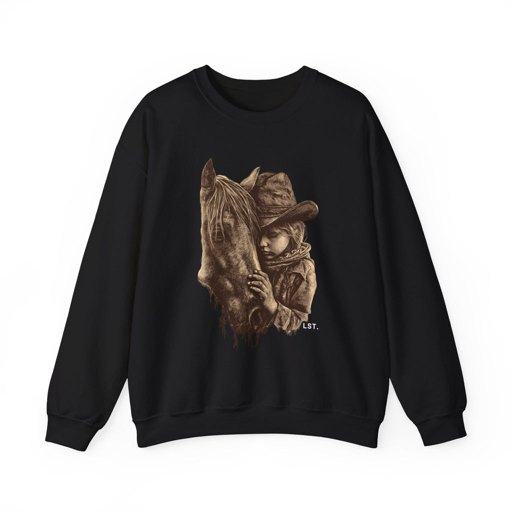 The Daughter and her Horsey - Sweatshirt - The Heart Line Collection