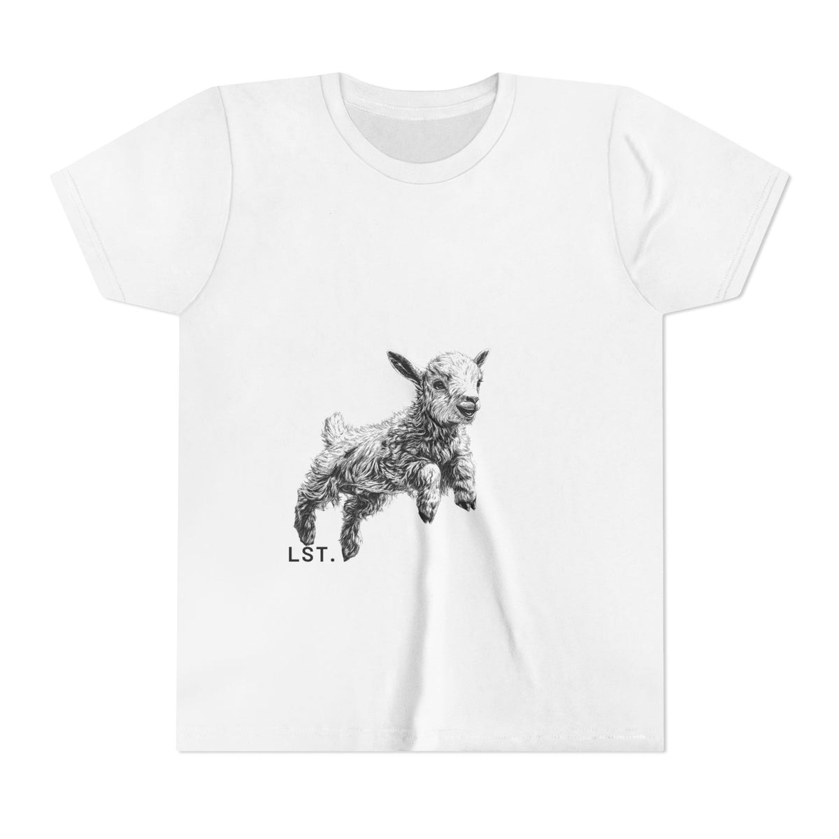 Kids Lamb Graphic Tee - Youth T-Shirt